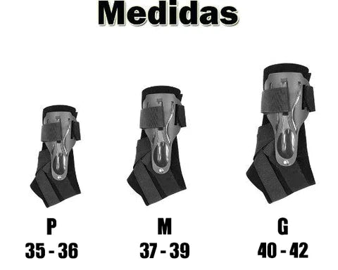 Tornozeleira de Compressão com Suporte Articulado para Alívio de Dores